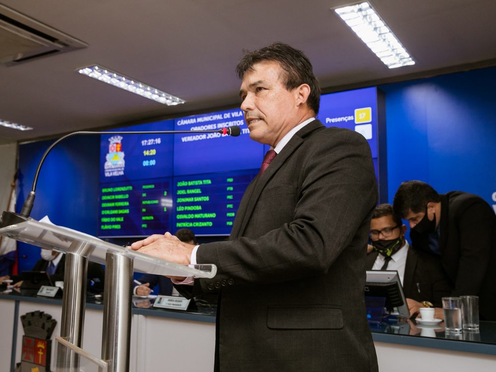 Vereador João Batista – Tita (PSD) reivindica Unidade do HEMOES para Vila Velha