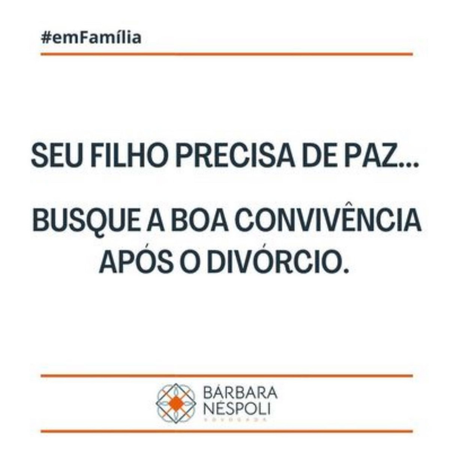 Seu filho precisa de paz