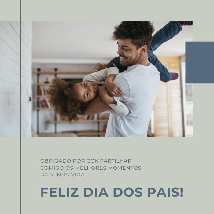 Feliz dia dos Pais!
