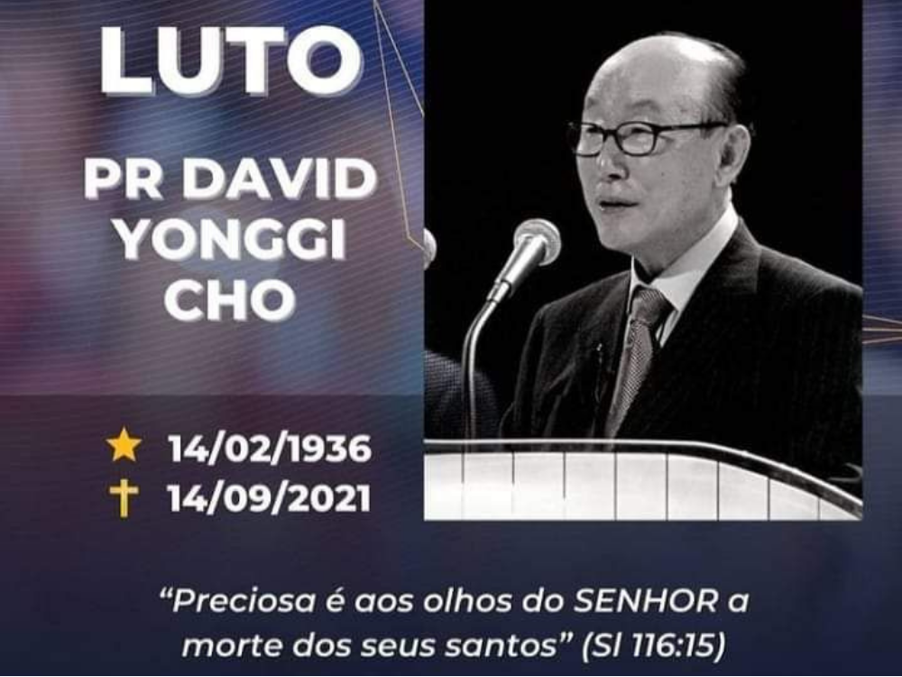 Aos 85 anos morre o Reverendo Cho Yong-gi