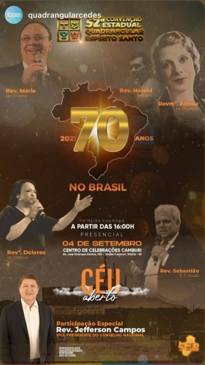 52ª Convenção Estadual de Pastores da Igreja Quadrangular do Estado do Espírito Santo