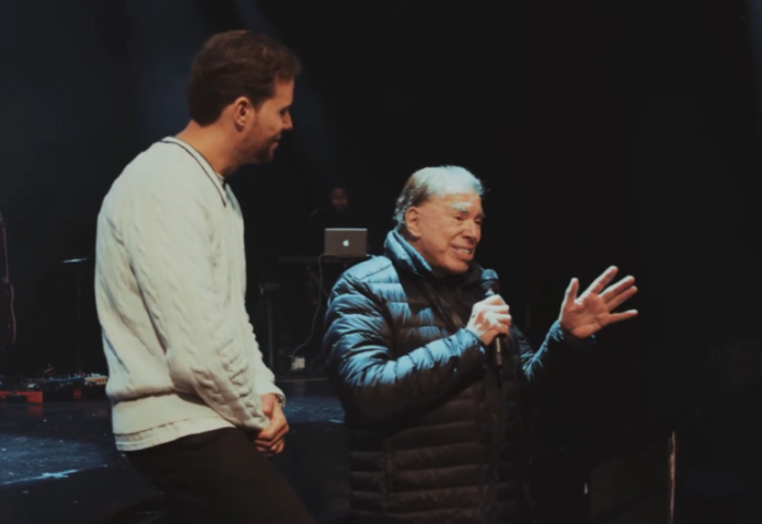 Silvio Santos dono do SBT visita a igreja Lagoinha Church em Orlando na FLórida nos EUA