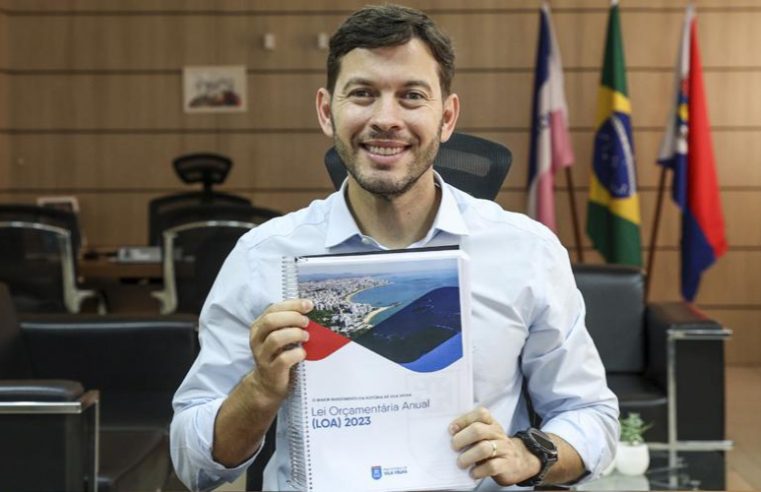 Prefeito Arnaldinho envia PL de orçamento histórico de quase R$ 2 bi para a Câmara Municipal de Vila Velha