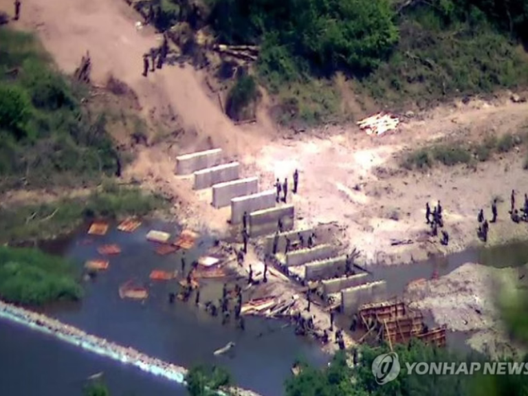 Sul revela que Coreia do Norte está construindo muro na fronteira