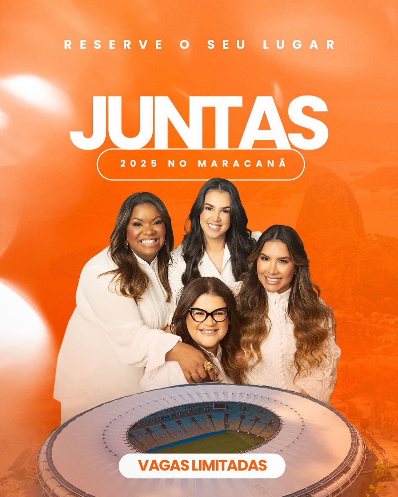 Conferência JUNTAS 2025: Próximo Encontro Será no Maracanã e Promete Reunir Multidão