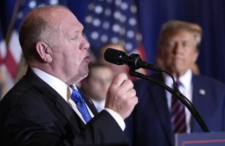 O Presidente eleito Donald Trump anunciou domingo (10) Tom Homan, como Chefe das operações de fronteira