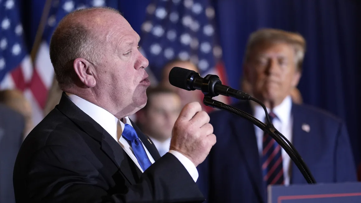 O Presidente eleito Donald Trump anunciou domingo (10) Tom Homan, como Chefe das operações de fronteira