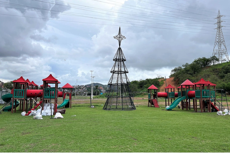 Cariacica terá Vila de Natal com árvore de 23 metros, Casa do Papai Noel e até roda-gigante