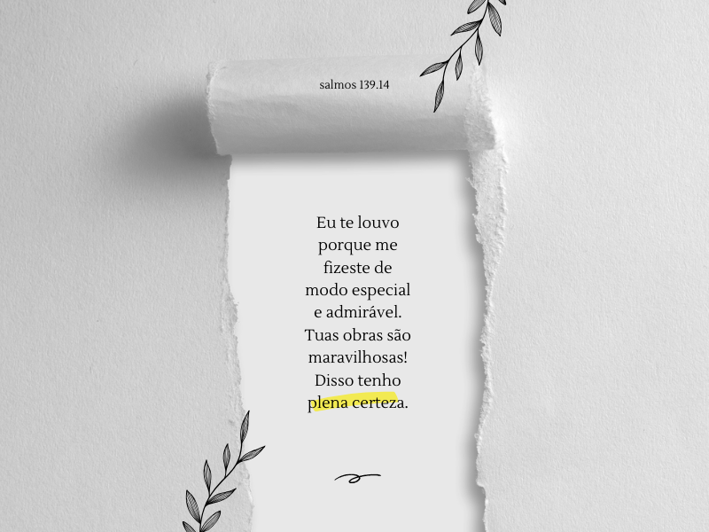 Devocional – Autoestima