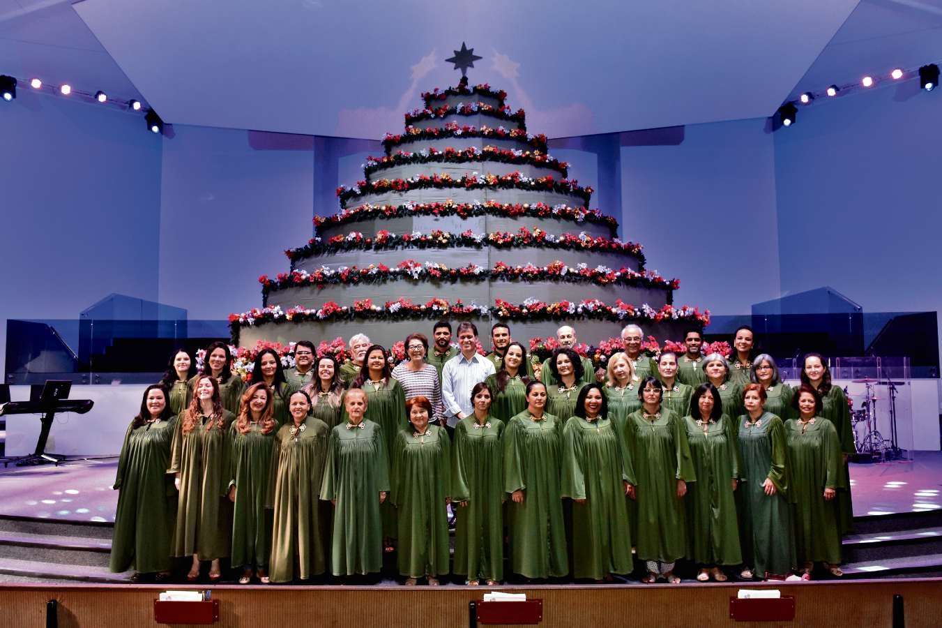 Celebração de Natal como um Evento de Colheita