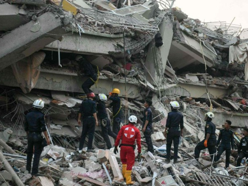 Terremoto afeta igrejas e cristãos em Mianmar