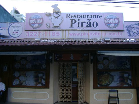 A cidade de Vitória lamenta falecimento de Hercílio Alves da Silva Filho, o Chef Pirão