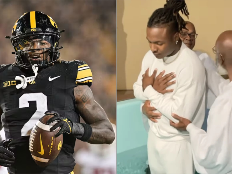 Jogador da NFL é batizado e declara: ‘Encontrei minha verdadeira identidade em Cristo’
