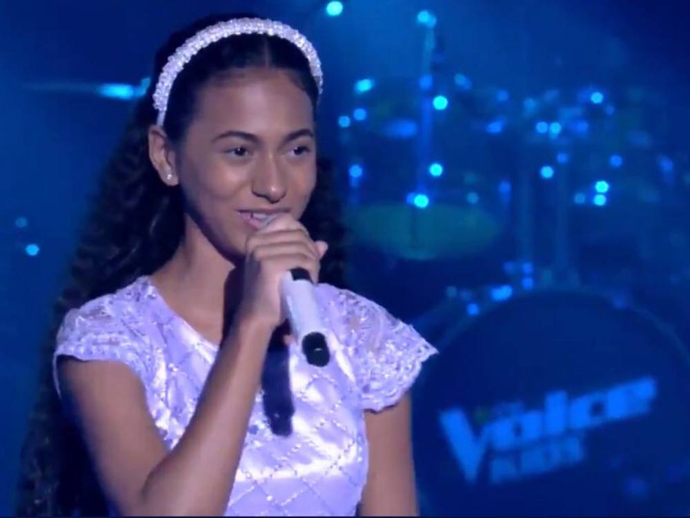 O mundo evangélico está em festa! Izabelle Ribeiro está na final no The Voice Kids 2021