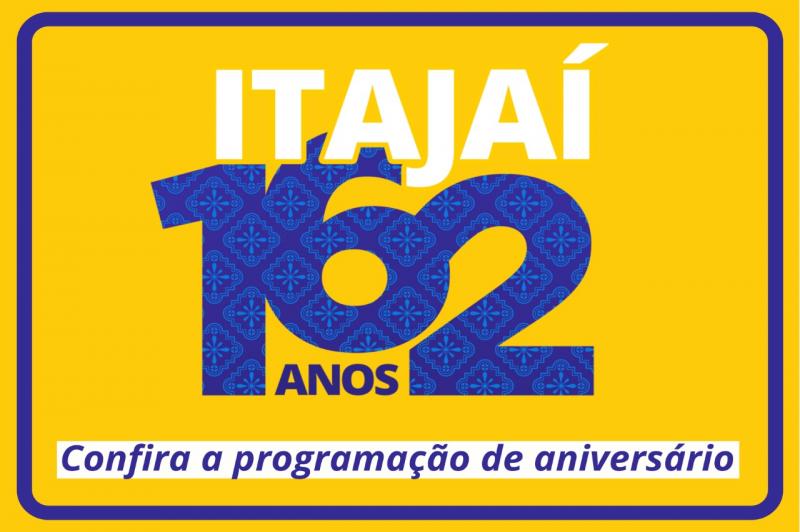 A cidade de Itajaí SC, completa hoje dia 15 de junho o seu aniversário de 162 anos