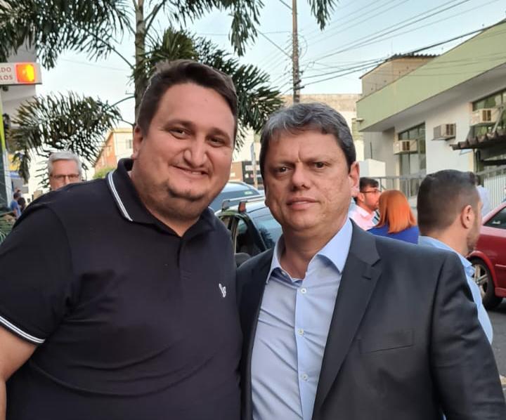 O Pr. Garcia, CEO do Grupo Hadassa, recebeu em Marília o ex-ministro de Bolsonaro e candidato ao Governo de São Paulo